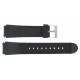 Bracelet de Montre PVC 20mm Noir Type Casio