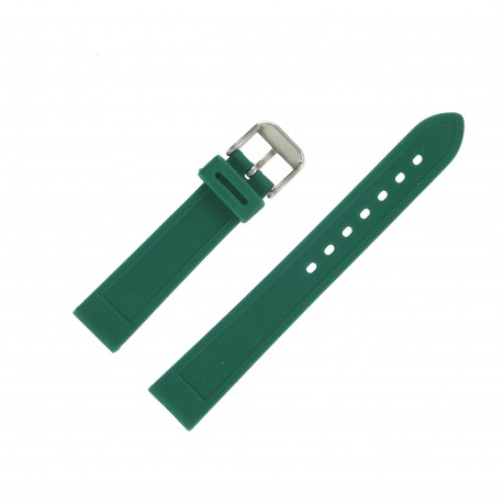 Bracelets de Montre 18mm Silicone Vert Sport