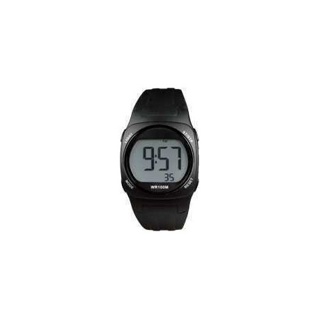 Montre Enfant Digital Noir en Silicone 10 ATM Xonix KG-008