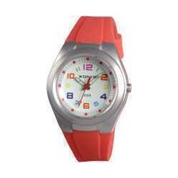 Montre Enfant Analogique Orange en Silicone 10 ATM Xonix PY-102