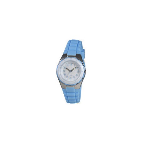 Montre Mixte Analogique Bleue en Silicone 10 ATM Xonix PV-002