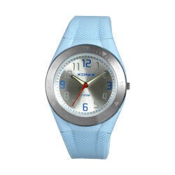 Montre Femme Analogique Bleue en Silicone 10 ATM Xonix RLB-010