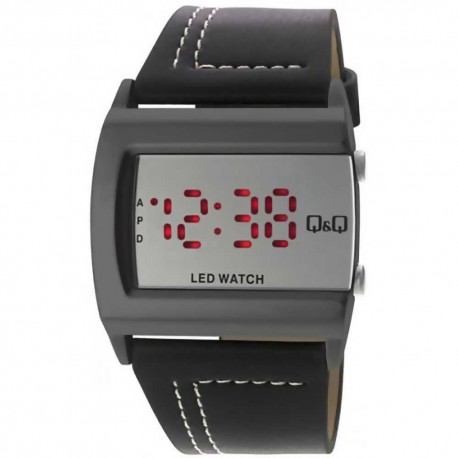 Montre Homme Led Quartz Noir Q&Q By Citizen M101J501