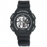 Montre Homme Digital Quartz Résine Q&Q By Citizen Noir M132J001