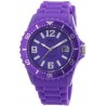 Montre Femme Analogique Quartz Violette en Silicone Q&Q A430J008