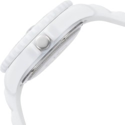 Montre Mixte Analogique Quartz Blanche en Silicone Q&Q A430J024
