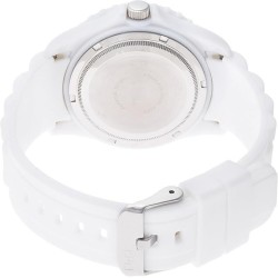Montre Mixte Analogique Quartz Blanche en Silicone Q&Q A430J024