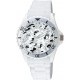 Montre Mixte Analogique Quartz Blanche en Silicone Q&Q A430J024