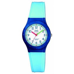 Montre Enfant Analogique Duo Couleurs 10 ATM Q&Q By Citizen VR75J003