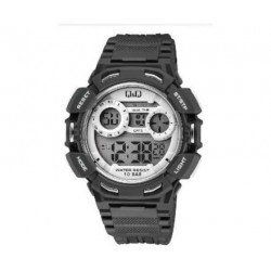 Montre Homme Digitale Noir 10 ATM Q&Q By Citizen M148J005