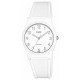 Montre Mixte en Plastique Blanc 10 ATM Q&Q By Citizen VP34J071-343