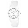 Montre Mixte en Plastique Blanc 10 ATM Q&Q By Citizen VP34J071-343