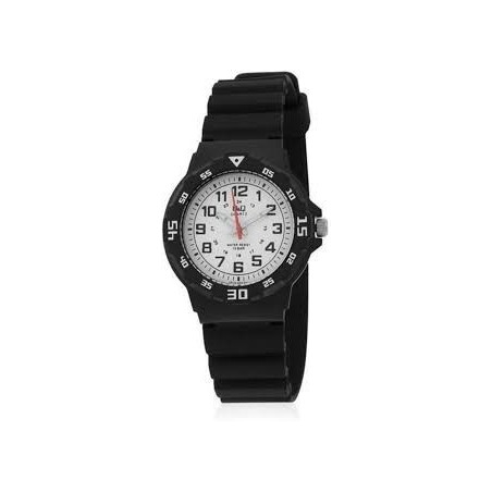 Montre Junior Analogique Noir 10 ATM Q&Q By Citizen VR19J003-356