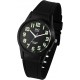 Montre Mixte en Silicone Noir 10 ATM Q&Q By Citizen VQ50J004-236