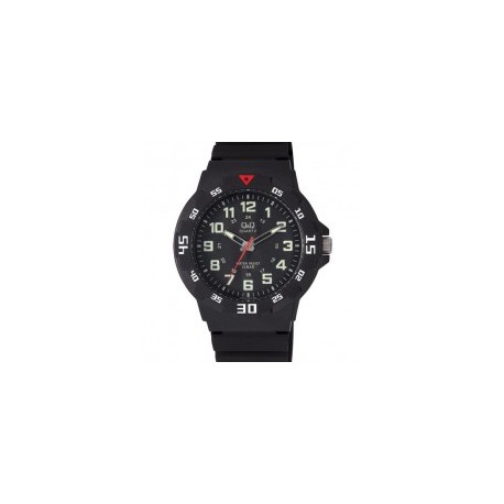 Montre Homme en Silicone Noir 10 ATM Q&Q By Citizen VR18J001-245