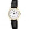 Montre Femme Quartz Metal doré 3 ATM Q&Q By Citizen C213J104-98 - 2