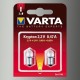 2 Ampoules Lampe Torche Varta Type Krypton Blanche 2,2 Volts 0,47 A-749 - 1