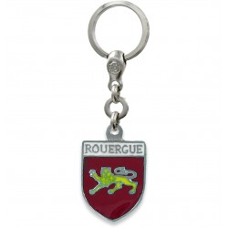 Porte-Clés Collection Blason Région du Rouergue Fabrication Française - 1