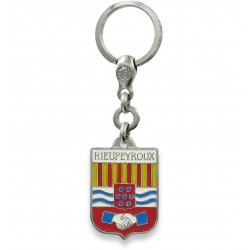 Porte-Clés de Collection Blason Ville de Rieupeyroux 12240 Made In France - 1