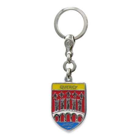 Porte-Clés Collection Blason Région du Quercy Fabrication Française - 1