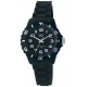 Montre Mixte Analogique Quartz Noir en Silicone Q&Q Z101J001 - 1