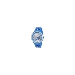 Montre Femme Analogique Quartz Bleue en Silicone Q&Q GW77J004 - 1