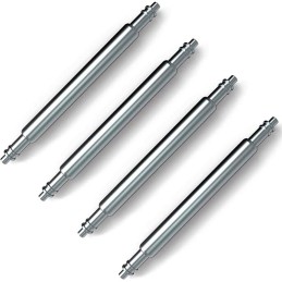 4 Barrettes de 20mm Ressorts Pompes Anses Spring Bar Diamètre 1.6mm