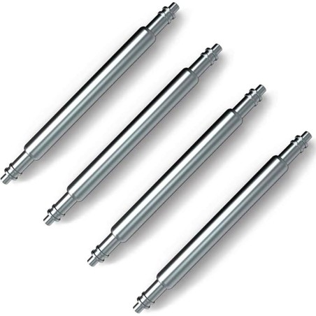 4 Barrettes de 20mm Ressorts Pompes Anses Spring Bar Diamètre 1.6mm