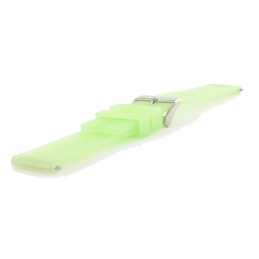 Bracelet de montre en silicone Rubber anallergique 14mm vert