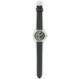 Montre de Travail en Acier Analogique Quartz Dateur Made In France