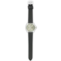 Montre de Travail en Acier Analogique Quartz Dateur Made In France