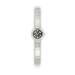 Montre de Travail en Acier Analogique Quartz 3 aiguilles et Dateur Made In France