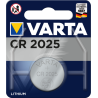 Pile Bouton CR2025 Lithium 3Volts 170 mAh Varta
