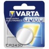 Pile Bouton CR2430 Lithium 3Volts 300 mAh Varta