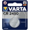Pile Bouton CR2450 Lithium 3Volts 560 mAh Varta