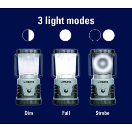 Lanterne de camping LED 4w 300 Lumens Varta