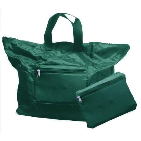 Sac Cabas de Courses Vert Pliable Réutilisable et Esthétique de 25 litres Davidt'S
