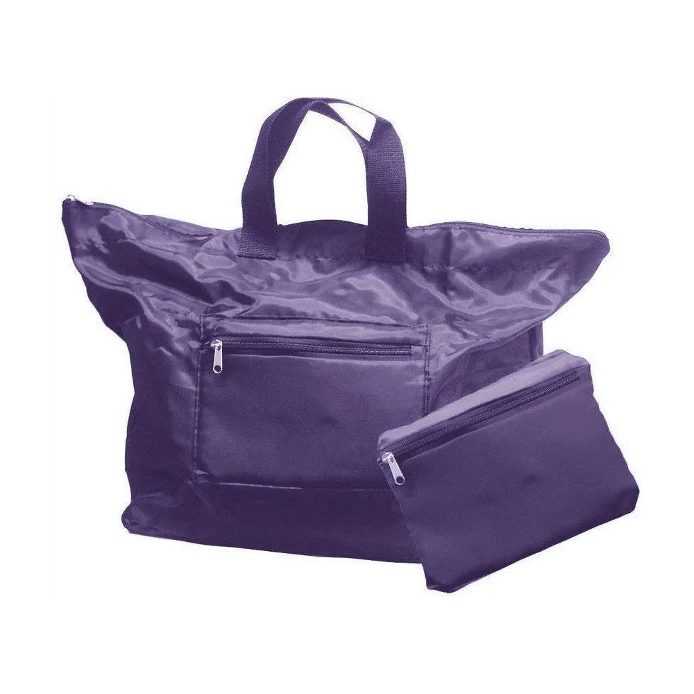 Sac Cabas de Courses Violet Pliable Réutilisable et Esthétique de 25 litres Davidt'S