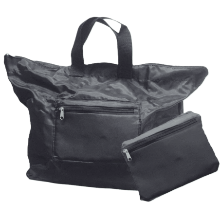 Sac Cabas de Courses Noir Pliable Réutilisable et Esthétique de 25 litres Davidt'S