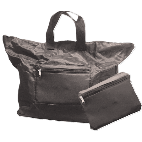 Sac Cabas de Courses Gris Anthracite Pliable Réutilisable et Esthétique de 25 litres Davidt'S