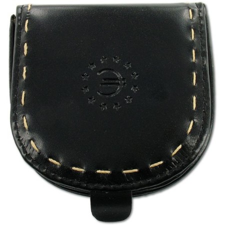 Porte-Monnaie Cuvette Noir en Simi Cuir