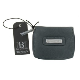 Porte-Monnaie Anthracite en Simili Cuir Best Moutain