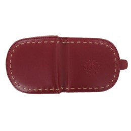 Porte-Monnaie Cuvette Rouge en Simi Cuir