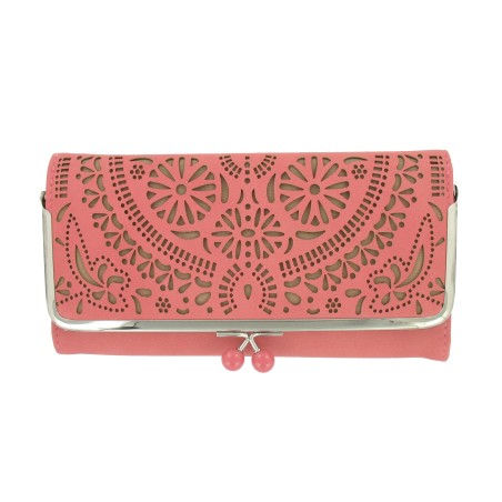Porte-Monnaie Parfois Corail en Simili Cuir 200x105x35mm
