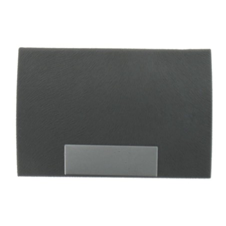 Porte-Carte de Luxe Gris Anthracite en Inox 95x60x10mm